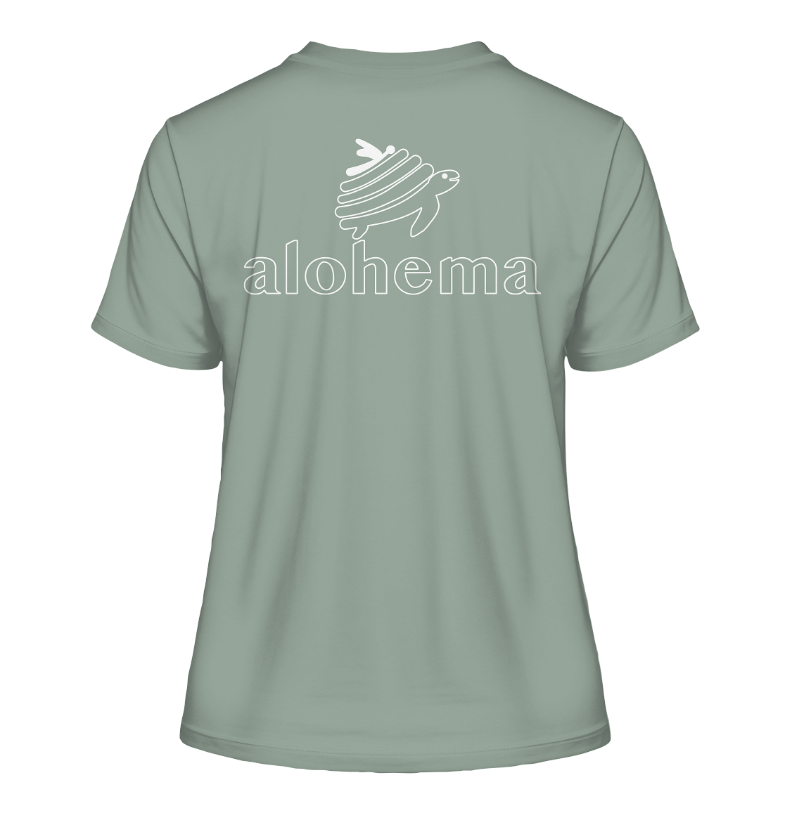 alohema "Doppelt hält besser" Kollektion - Fitted Ladies Organic Shirt