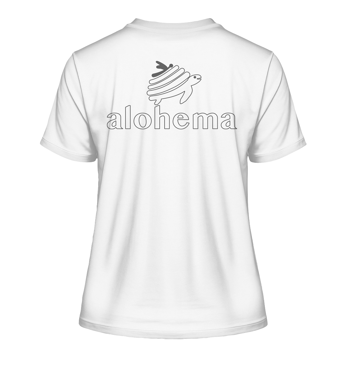alohema "Doppelt hält besser" Kollektion - Fitted Ladies Organic Shirt