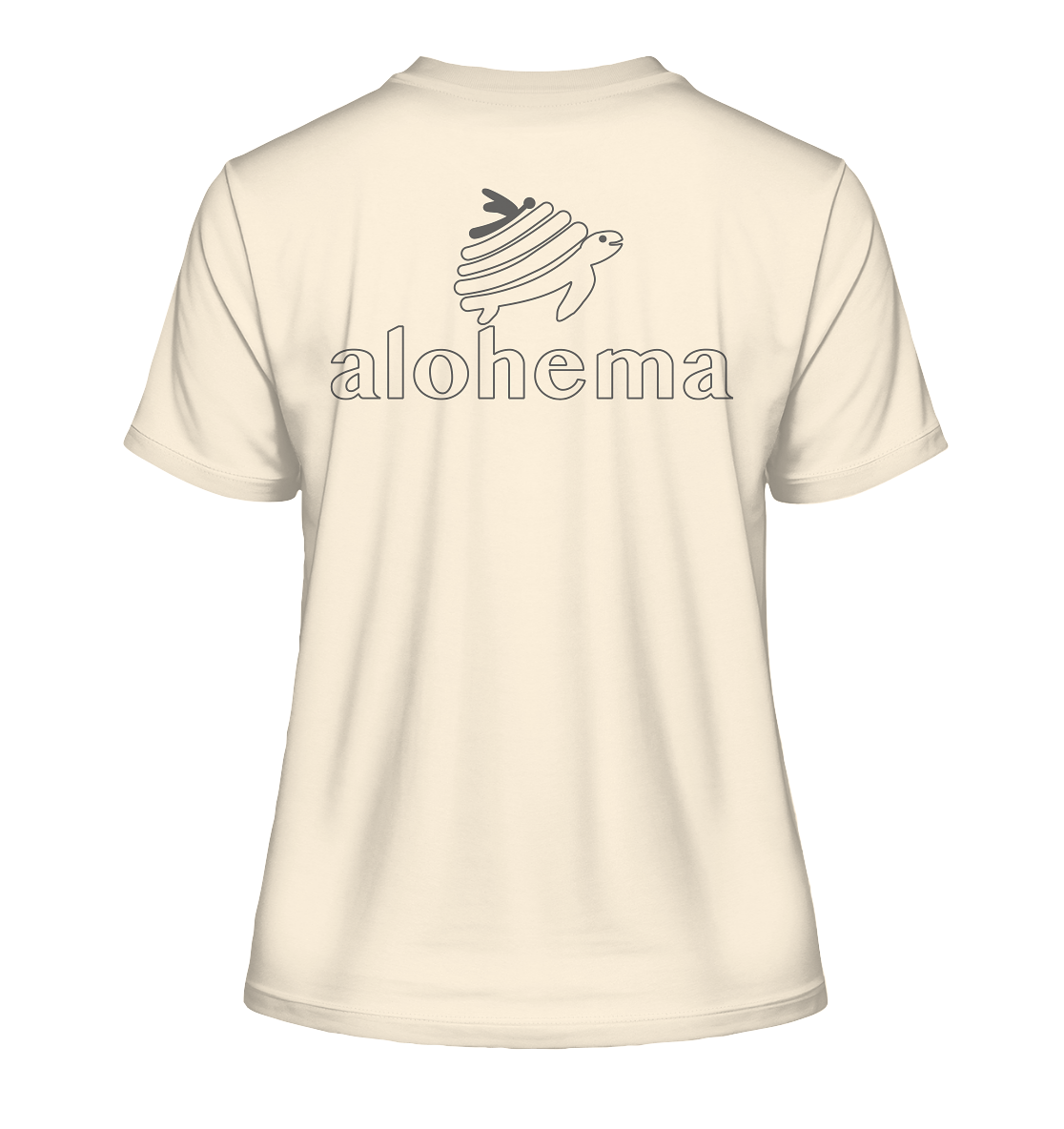 alohema "Doppelt hält besser" Kollektion - Fitted Ladies Organic Shirt