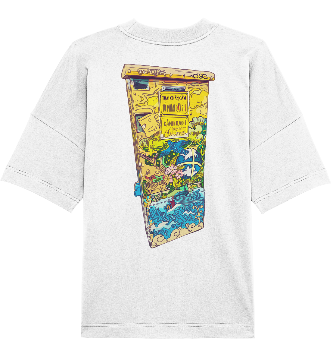 alohema "Positive Energie" - Organic Oversize Shirt