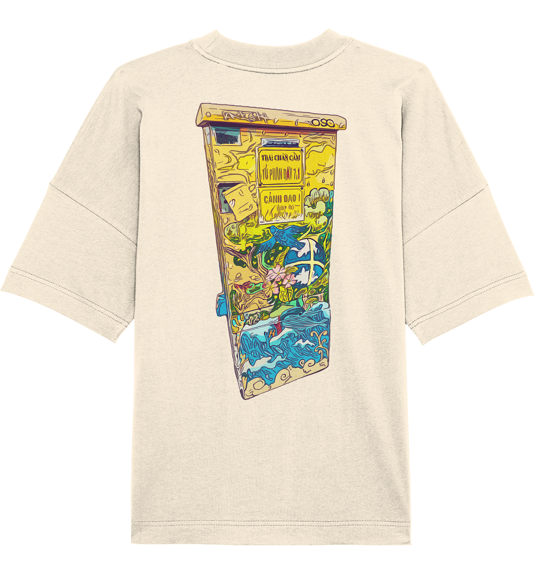 alohema "Positive Energie" - Organic Oversize Shirt