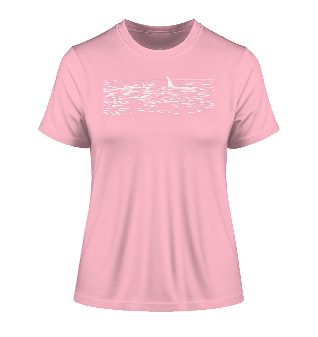alohema "Ein orca kommt selten allein" - Fitted Ladies Organic Shirt