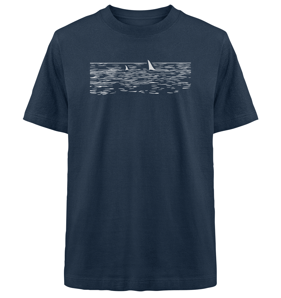 alohema "Ein orca kommt selten allein" - Heavy Oversized Organic Shirt