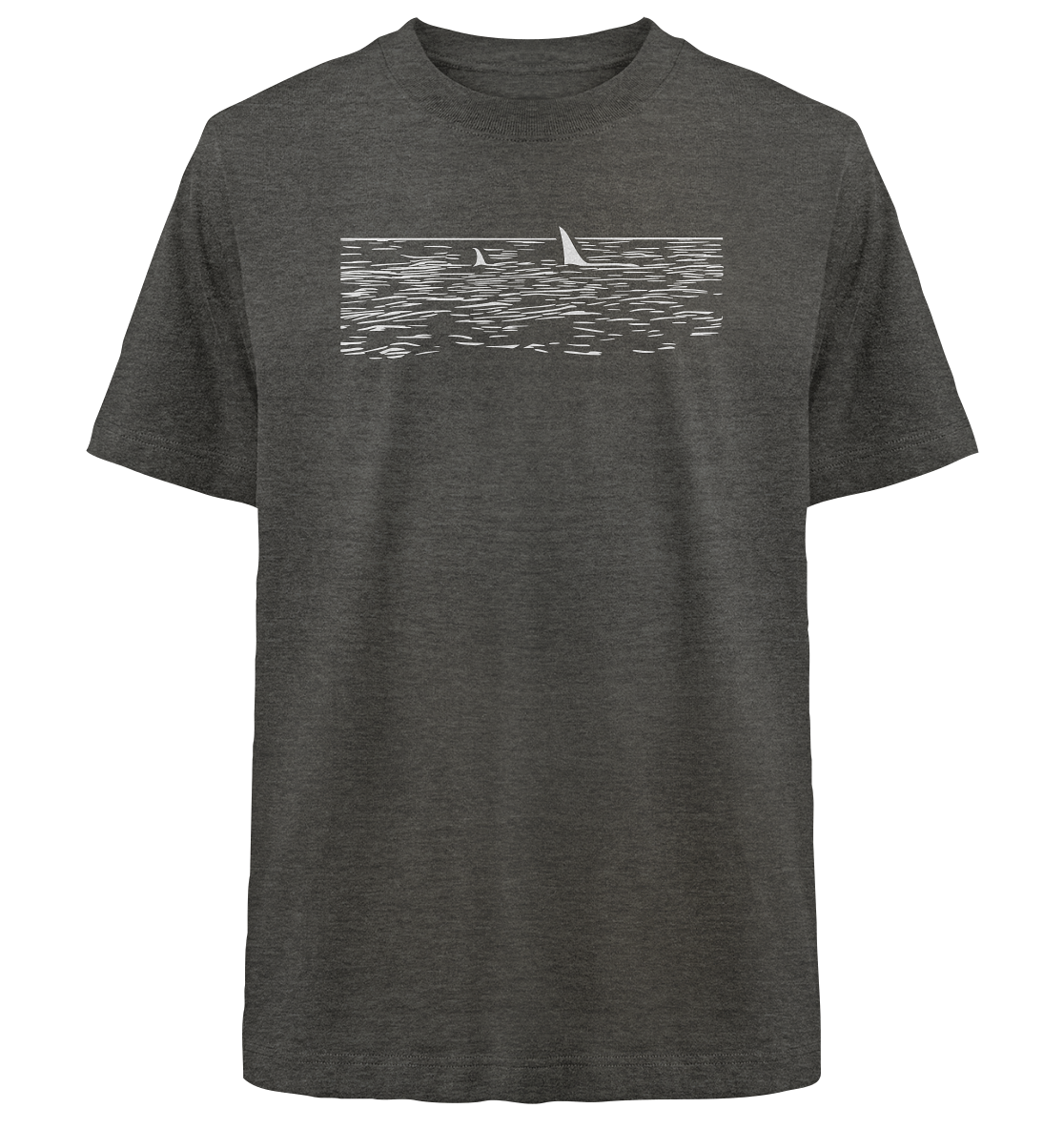 alohema "Ein orca kommt selten allein" - Heavy Oversized Organic Shirt