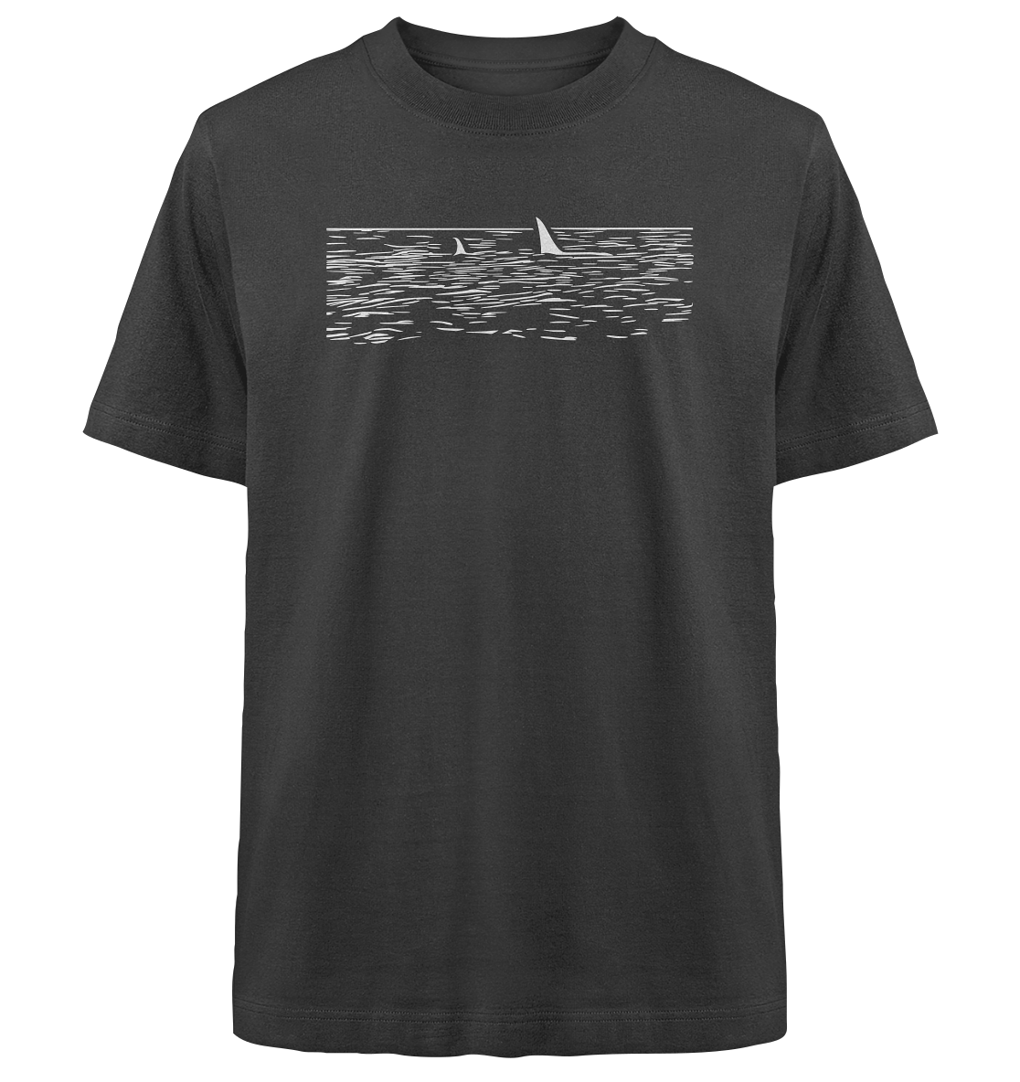 alohema "Ein orca kommt selten allein" - Heavy Oversized Organic Shirt