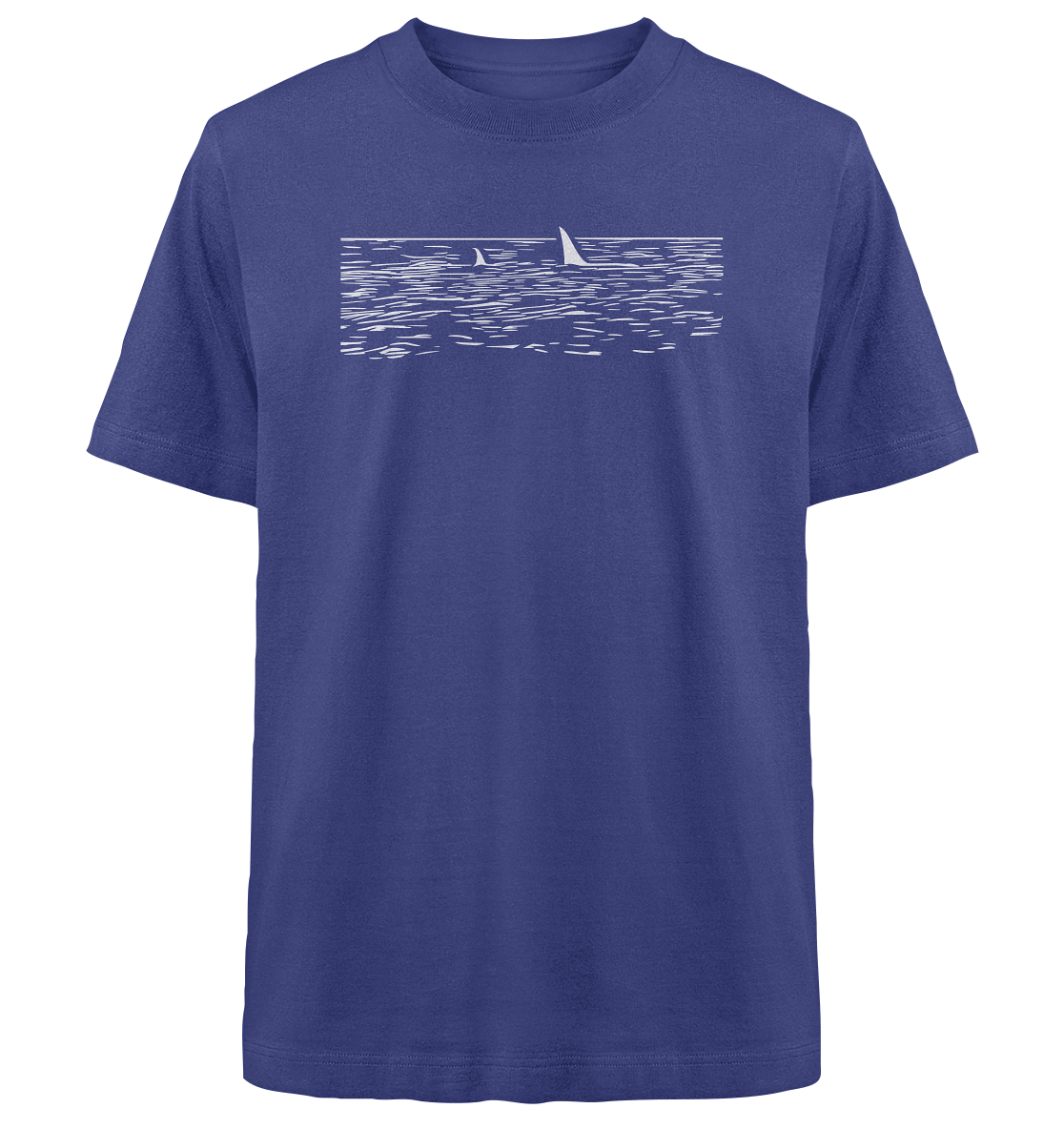 alohema "Ein orca kommt selten allein" - Heavy Oversized Organic Shirt