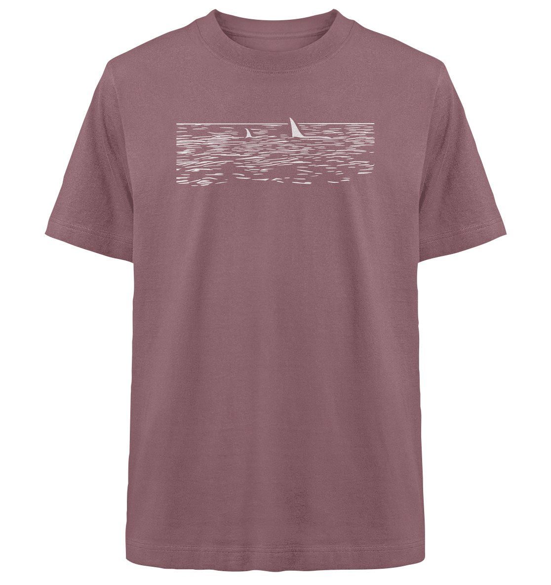 alohema "Ein orca kommt selten allein" - Heavy Oversized Organic Shirt
