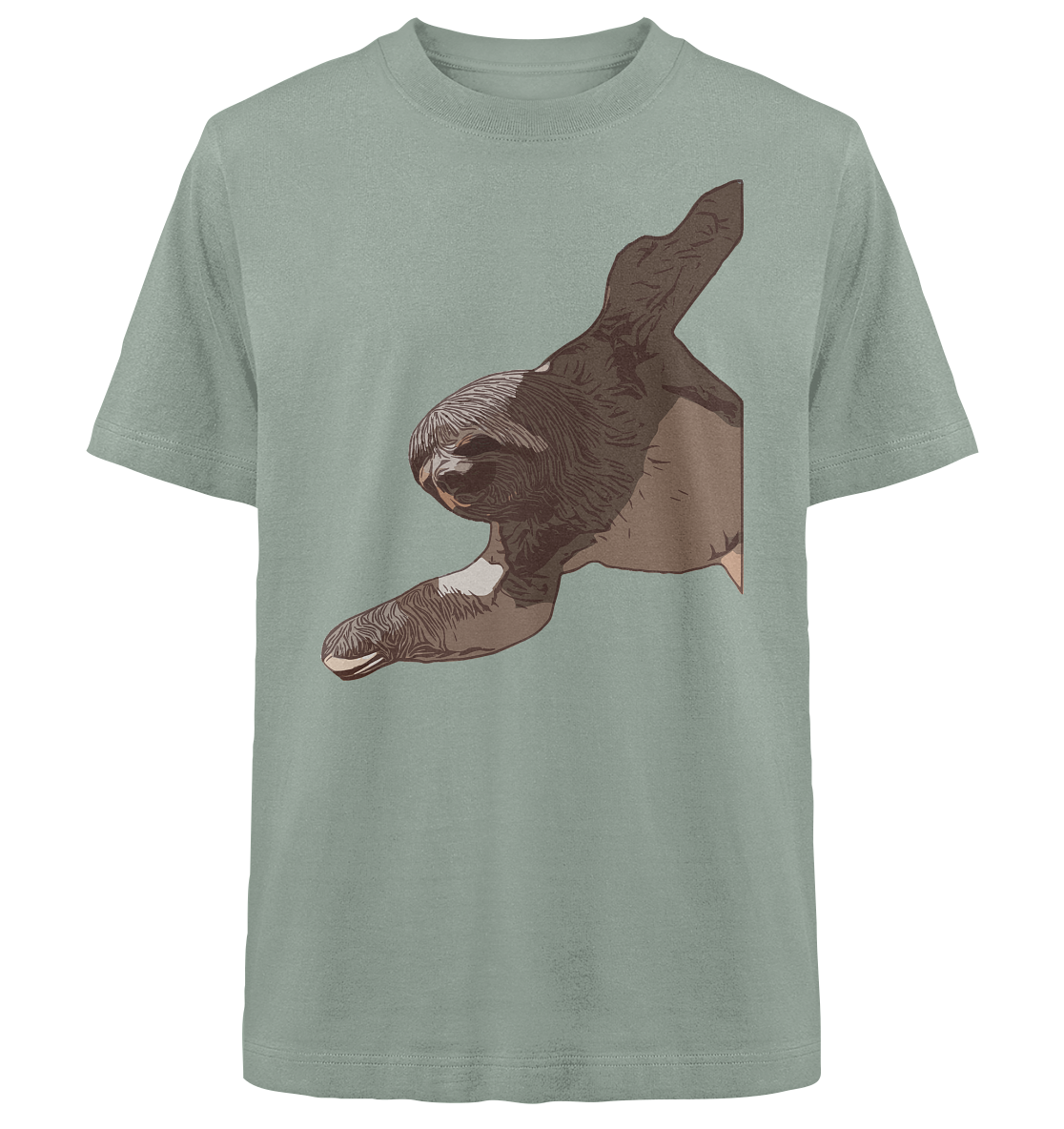 alohema "Faultier" - Heavy Oversized Organic Shirt