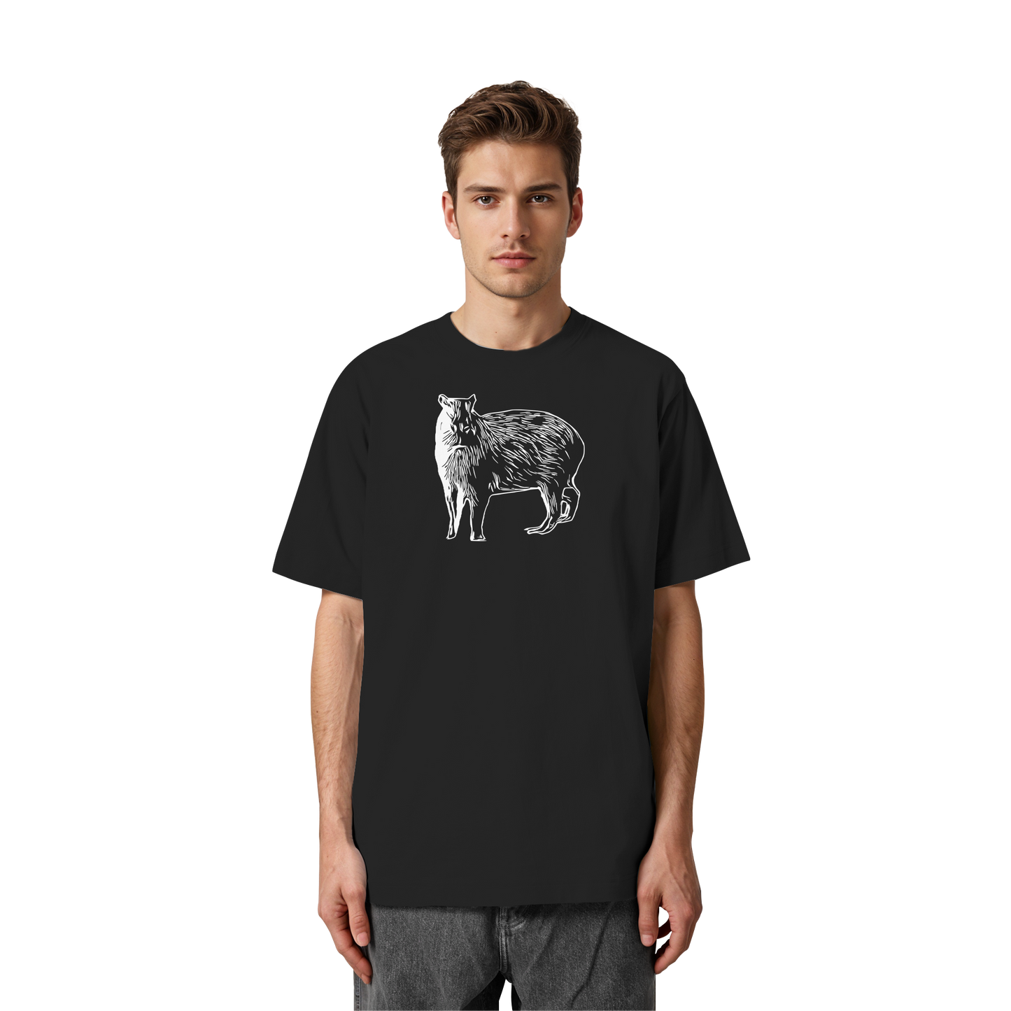 Cabybara - Heavy Oversized Organic Shirt