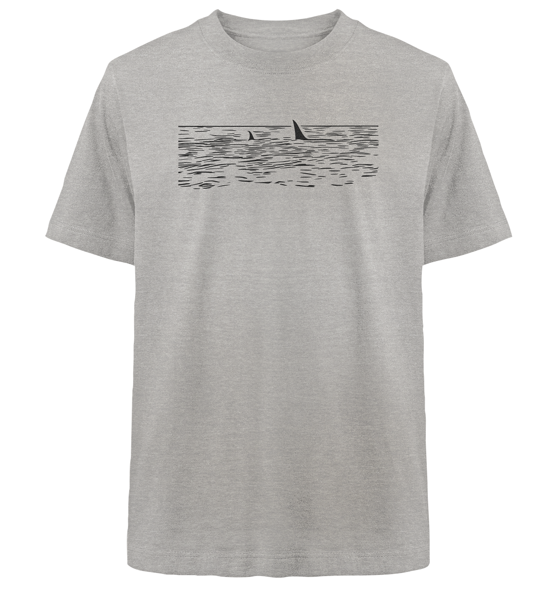 alohema "Ein orca kommt selten allein" - Heavy Oversized Organic Shirt