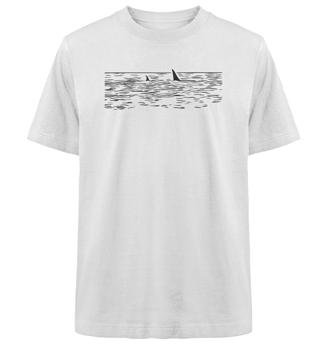 alohema "Ein orca kommt selten allein" - Heavy Oversized Organic Shirt