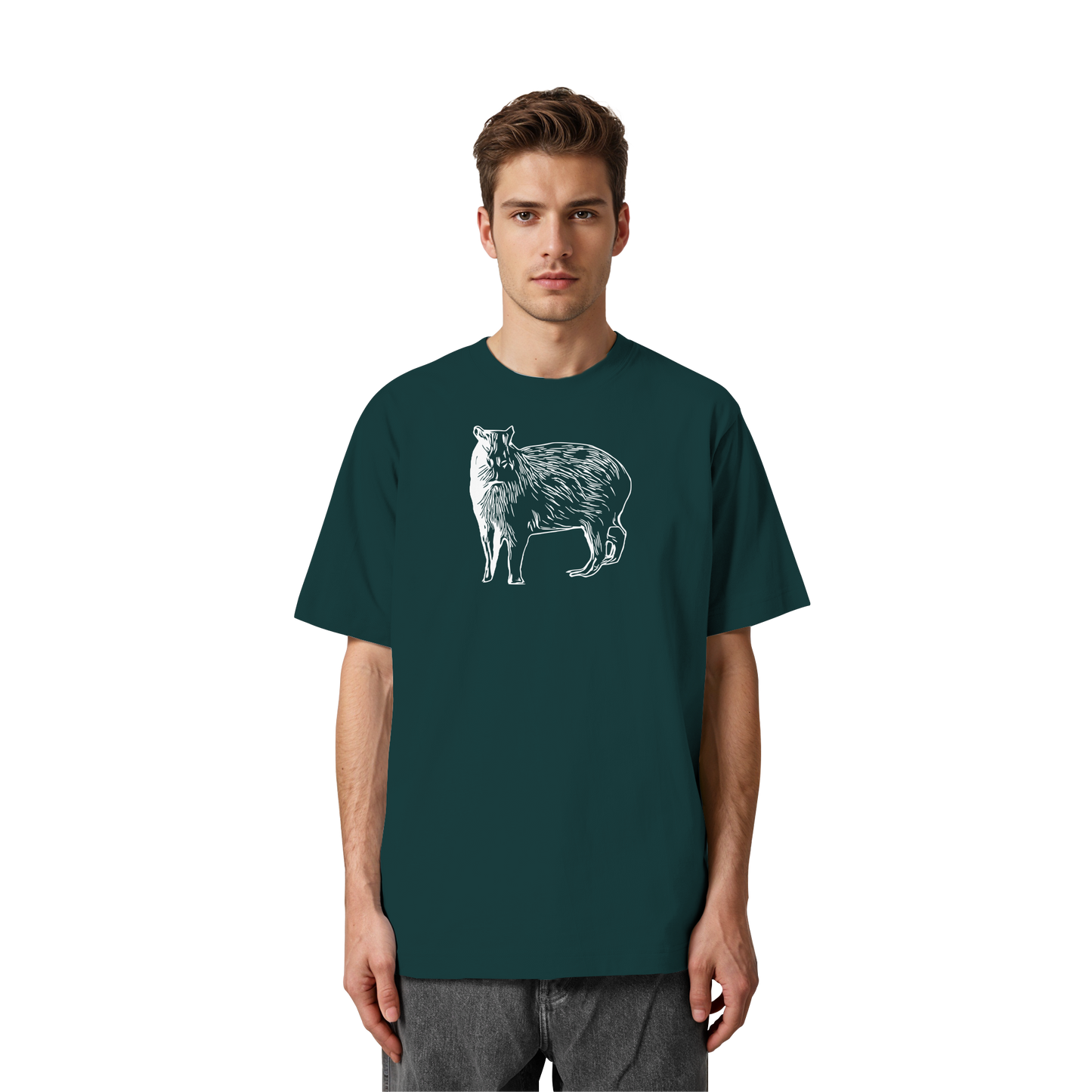 Cabybara - Heavy Oversized Organic Shirt