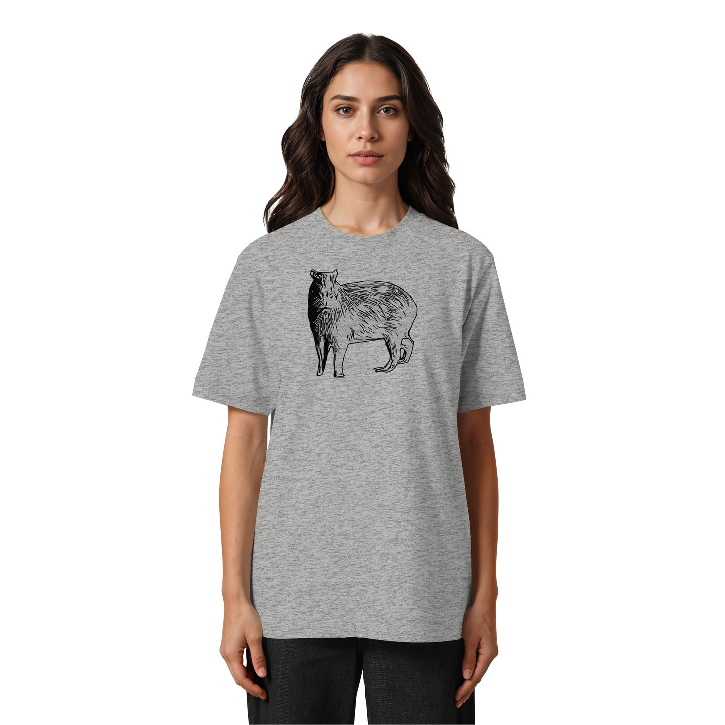 Cabybara - Heavy Oversized Organic Shirt