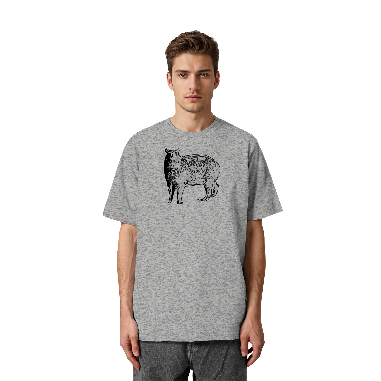 Cabybara - Heavy Oversized Organic Shirt
