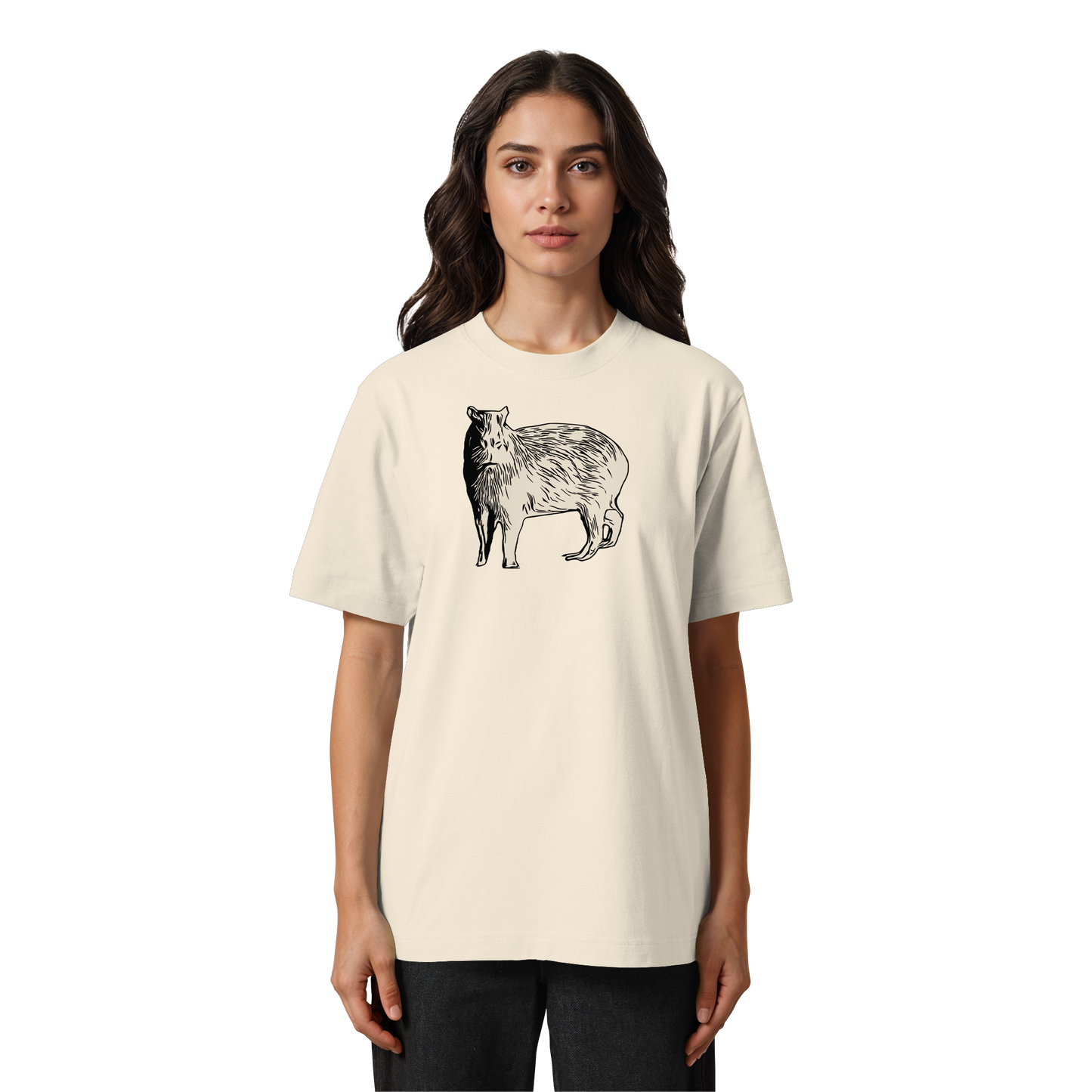 Cabybara - Heavy Oversized Organic Shirt