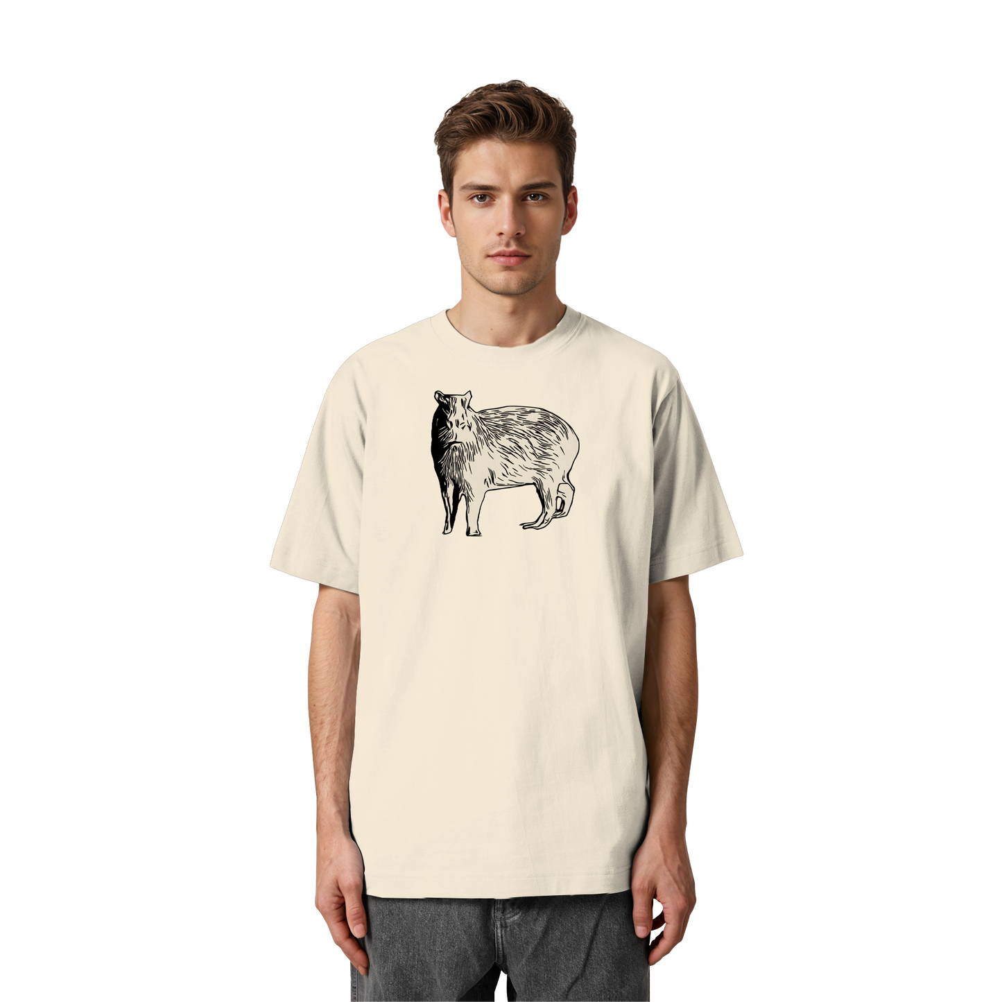 Cabybara - Heavy Oversized Organic Shirt