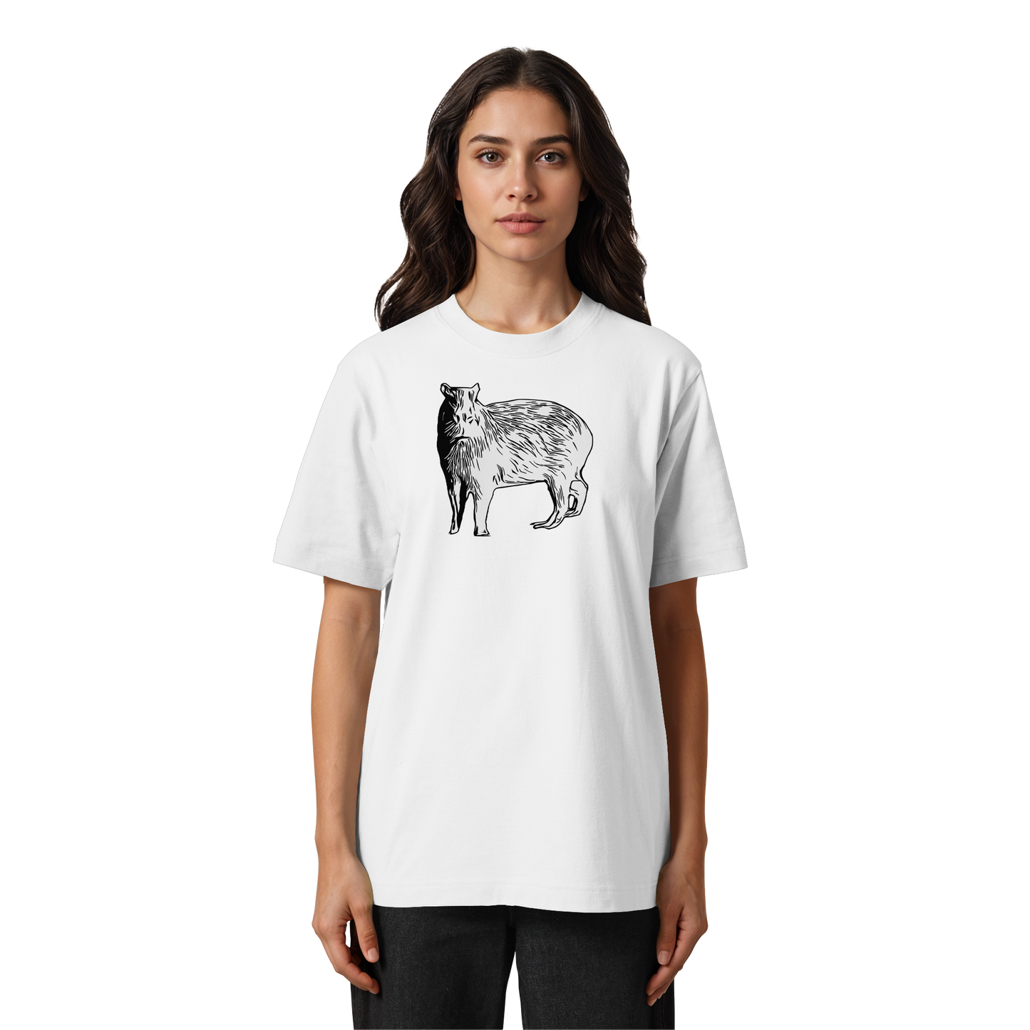Cabybara - Heavy Oversized Organic Shirt