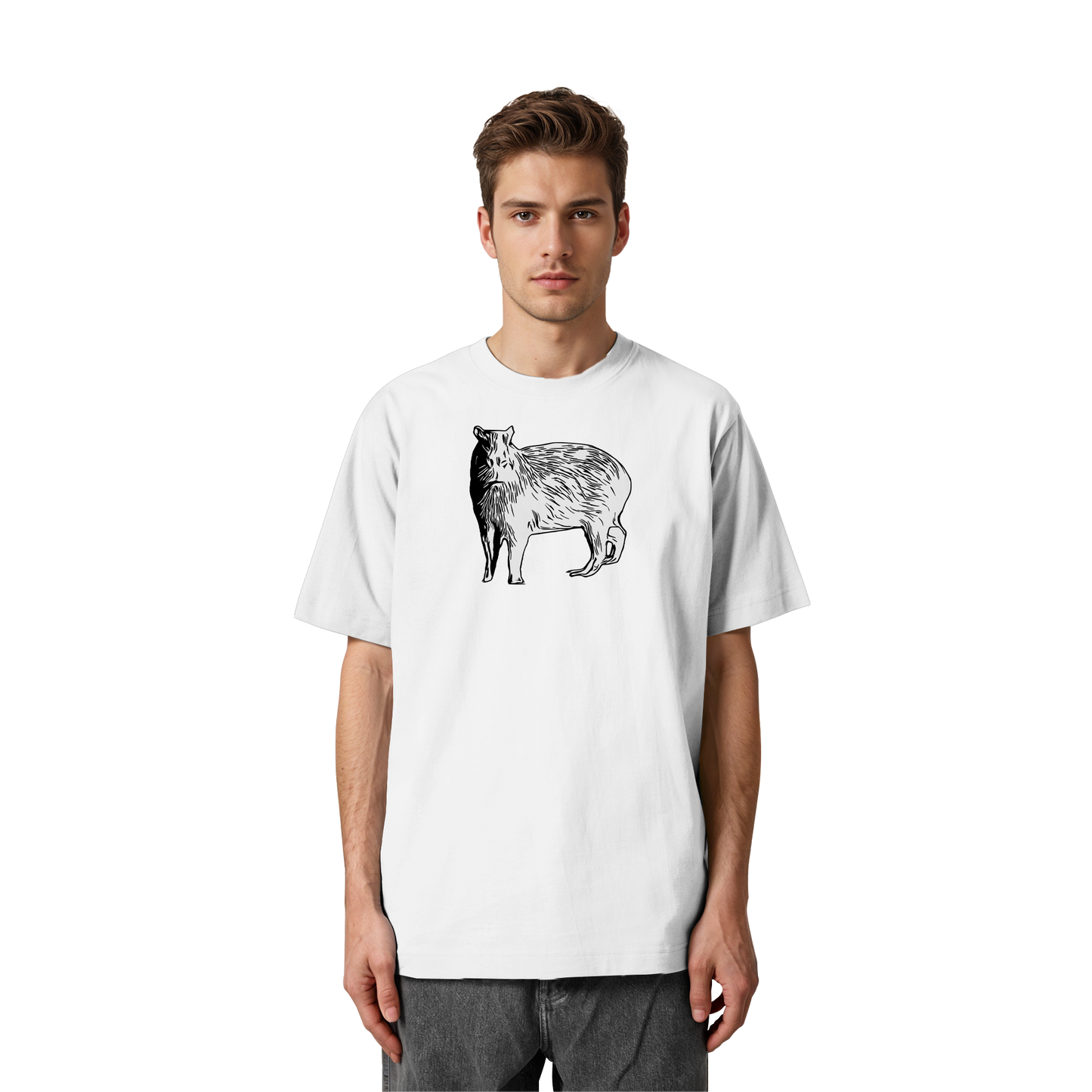 Cabybara - Heavy Oversized Organic Shirt