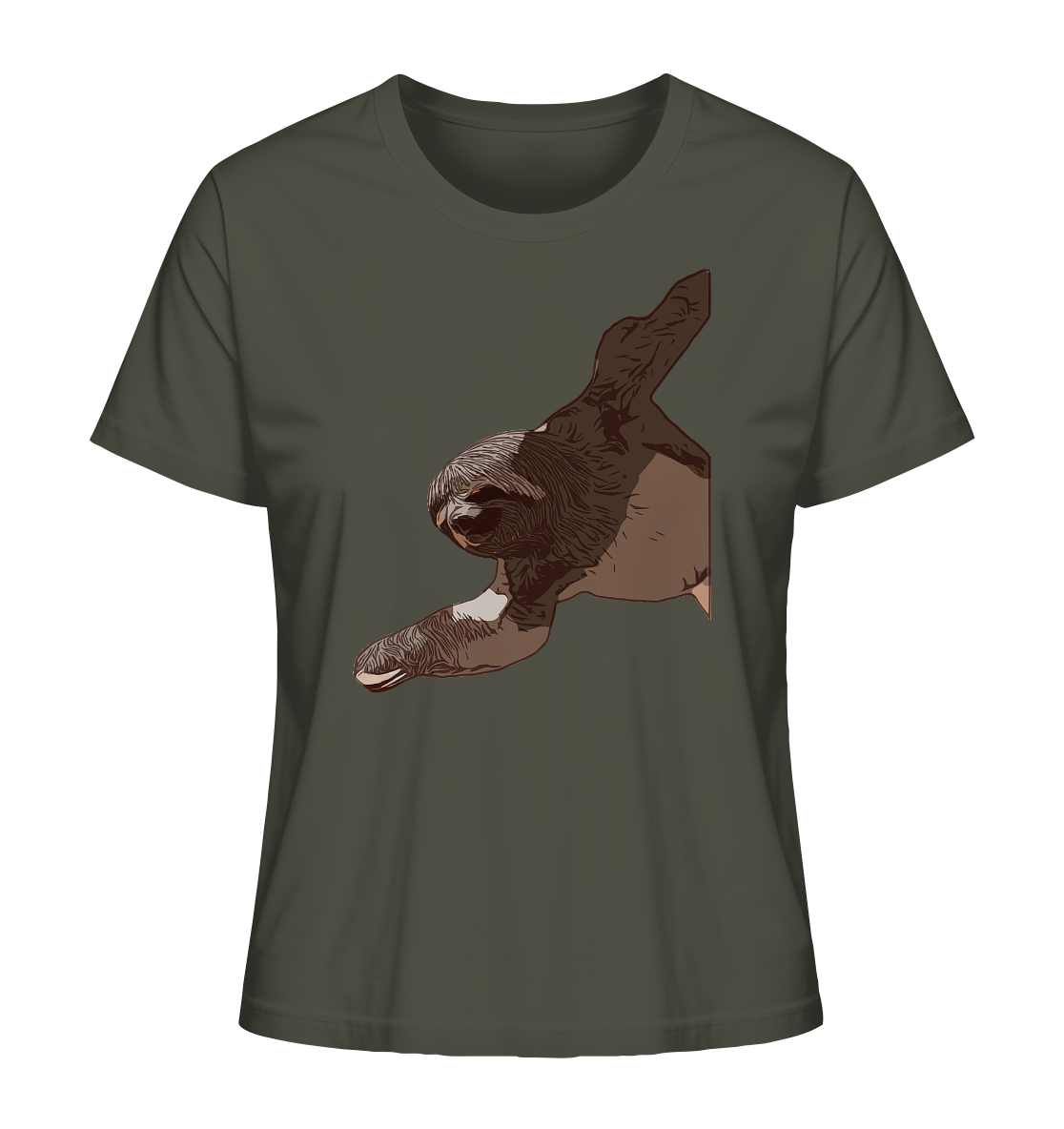alohema "Faultier" - Ladies Organic Shirt