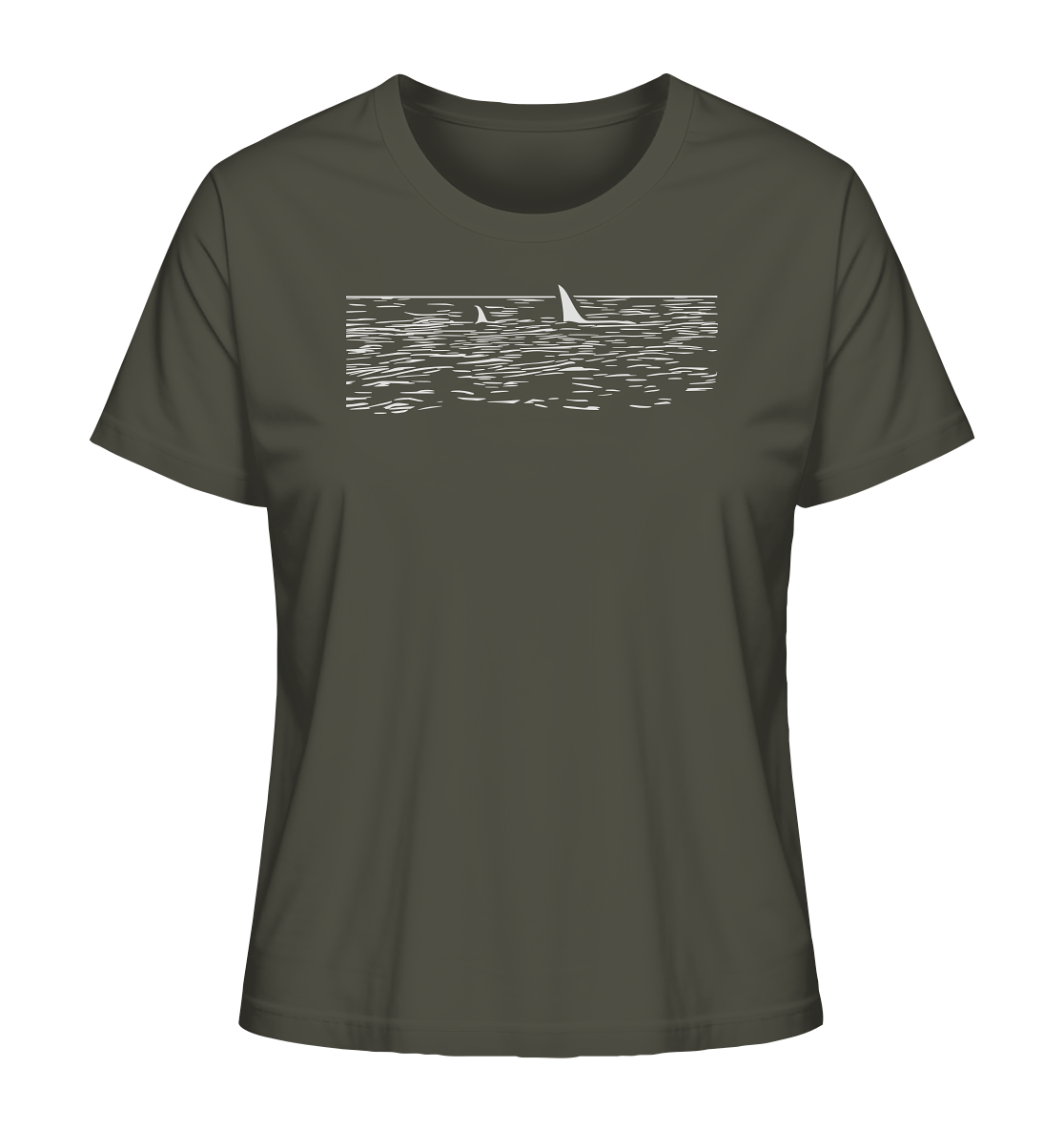 alohema "Ein orca kommt selten allein" - Ladies Organic Shirt