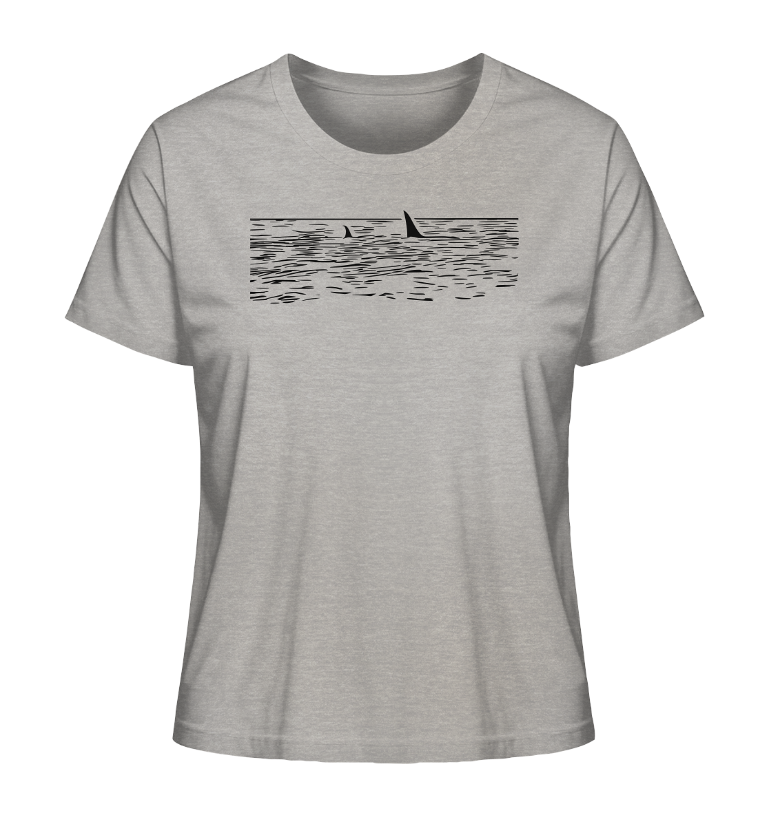alohema "Ein orca kommt selten allein" - Ladies Organic Shirt