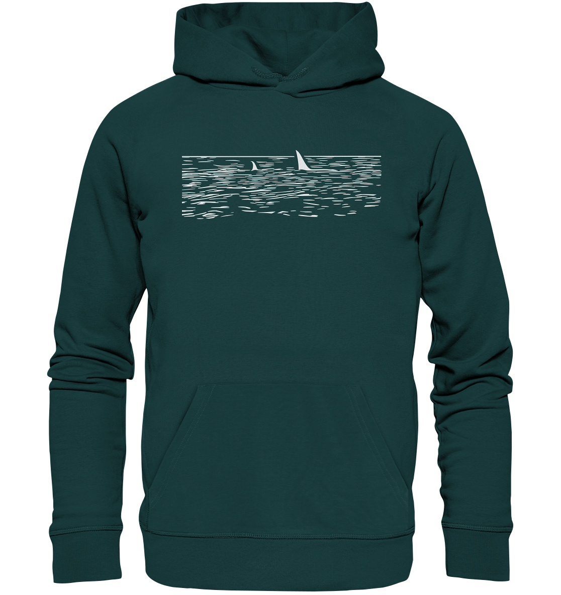 alohema "Ein orca kommt selten allein" - Organic Hoodie