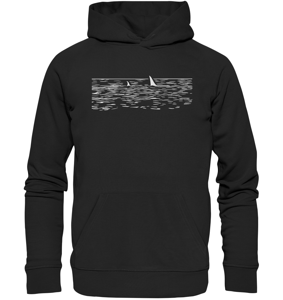 alohema "Ein orca kommt selten allein" - Organic Hoodie