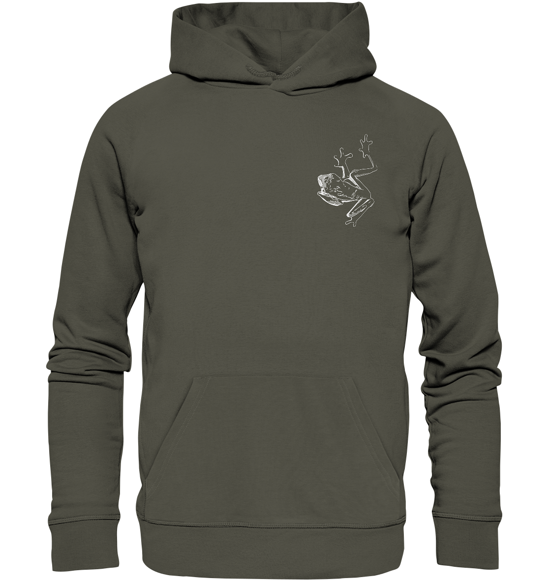 alohema "Sei (k)ein Frosch" - Organic Hoodie