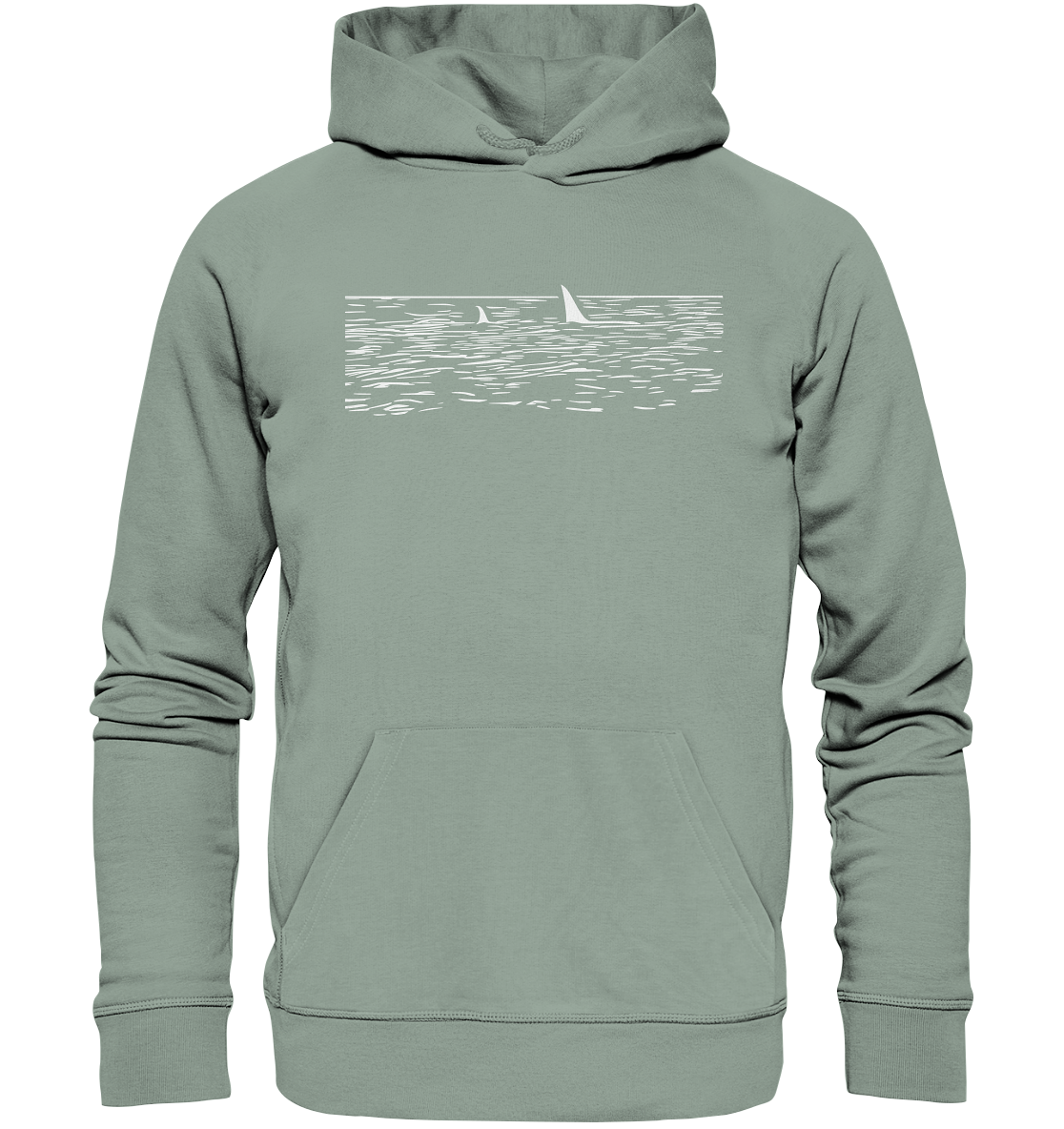 alohema "Ein orca kommt selten allein" - Organic Hoodie