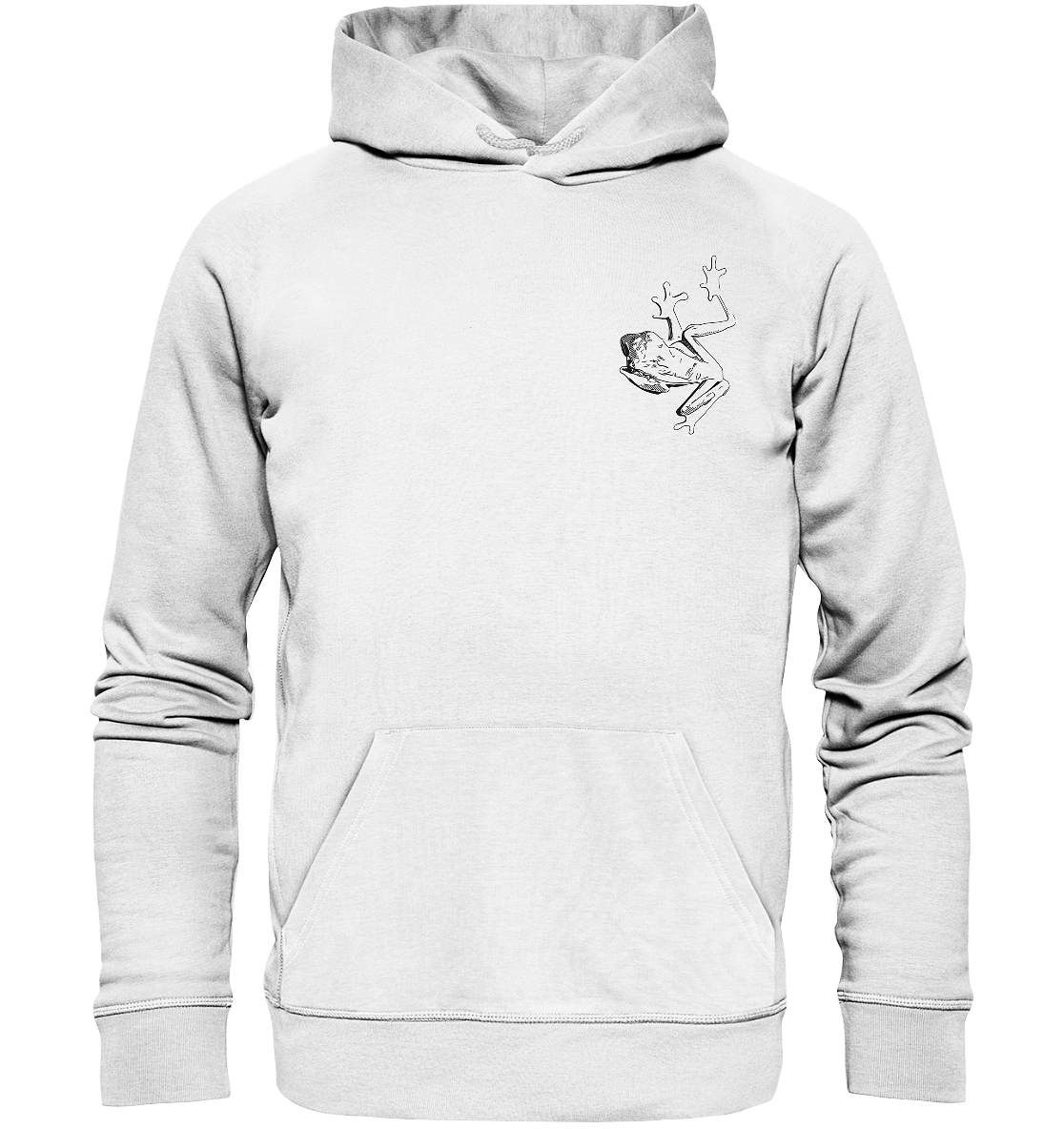 alohema "Sei (k)ein Frosch" - Organic Hoodie