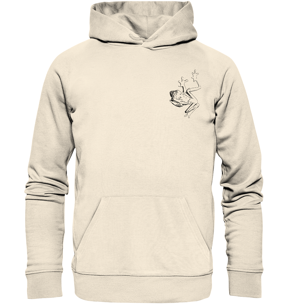 alohema "Sei (k)ein Frosch" - Organic Hoodie