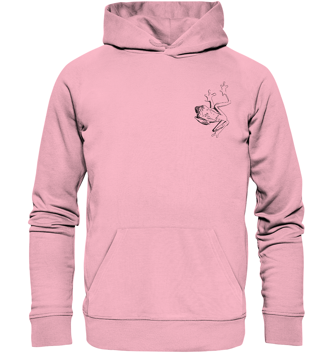 alohema "Sei (k)ein Frosch" - Organic Hoodie