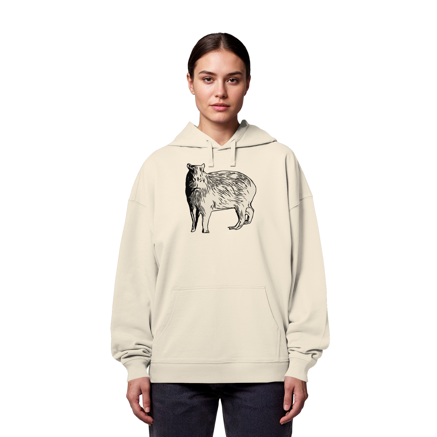 Cabybara - Organic Oversize Hoodie