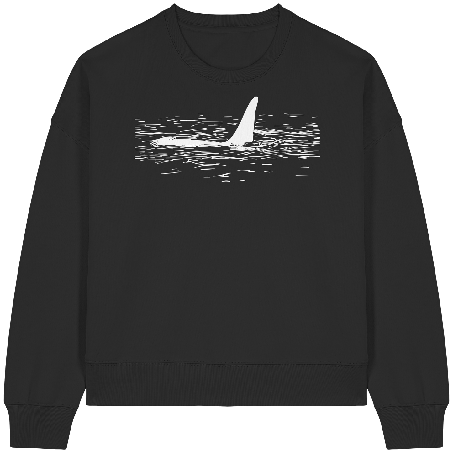 alohema "Orca" - Womens Organic Boxcut Sweatshirt