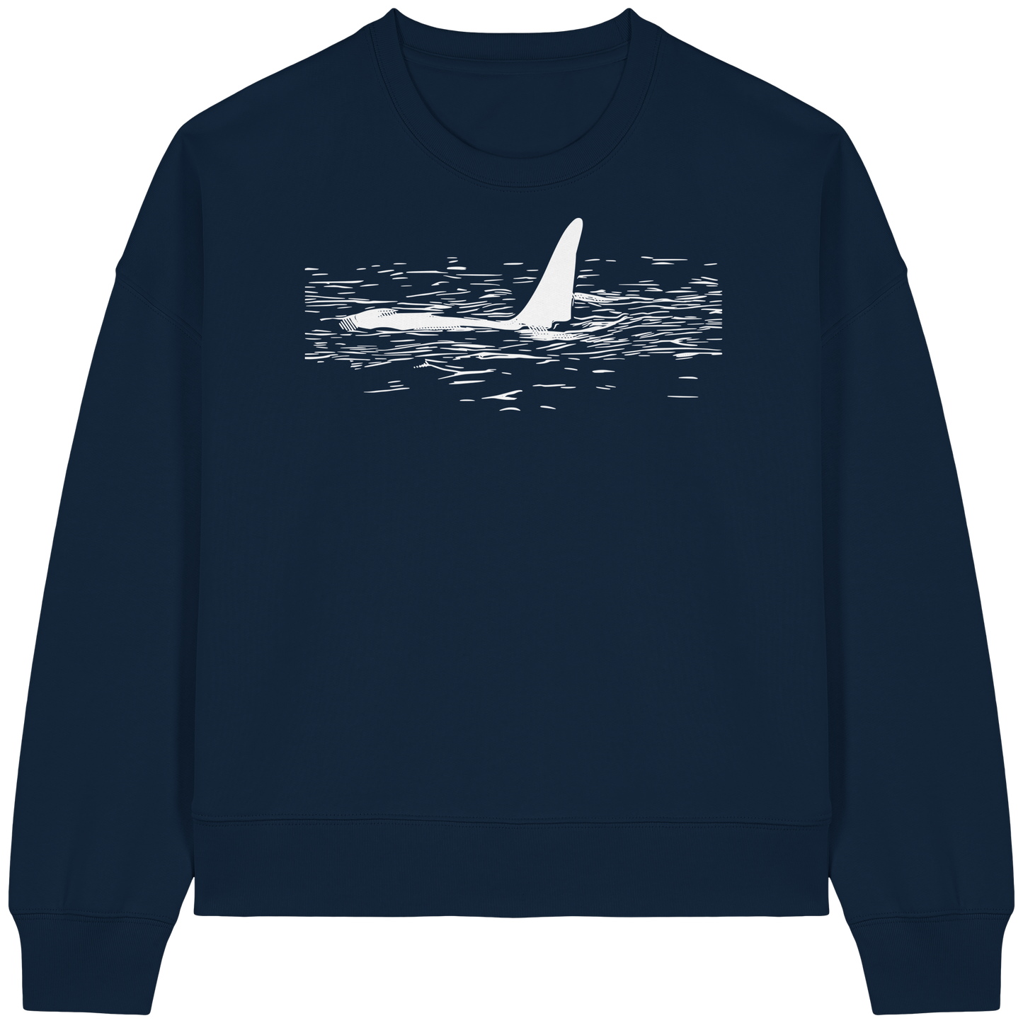 alohema "Orca" - Womens Organic Boxcut Sweatshirt