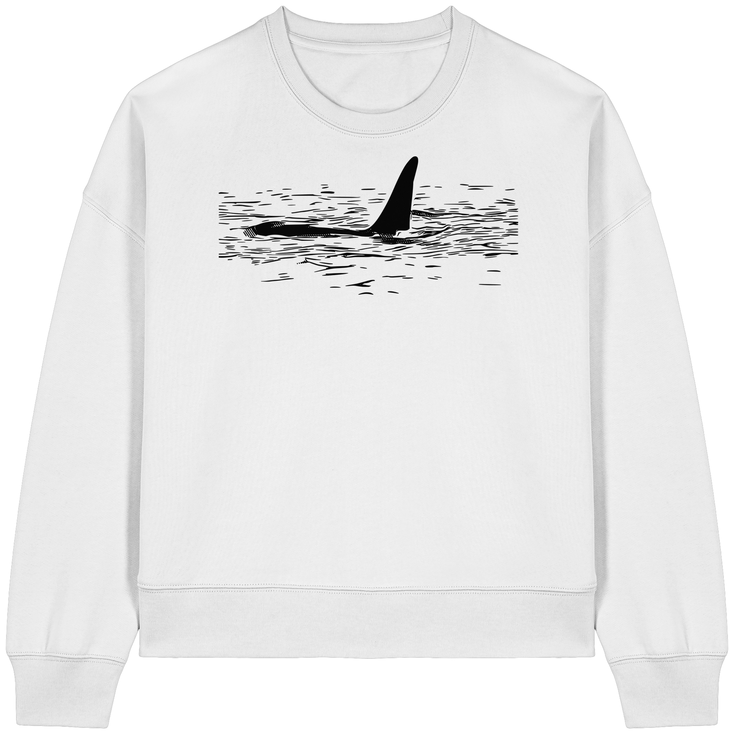 alohema "Orca" - Womens Organic Boxcut Sweatshirt