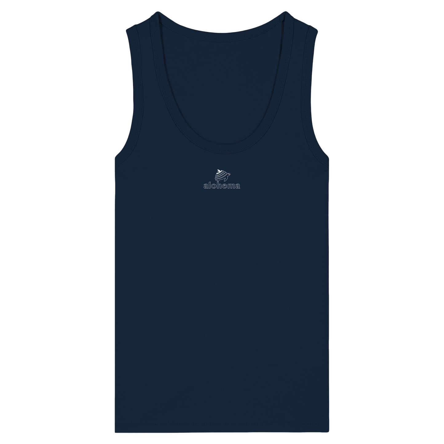 alohema - Womens Organic Fitted Tank Top