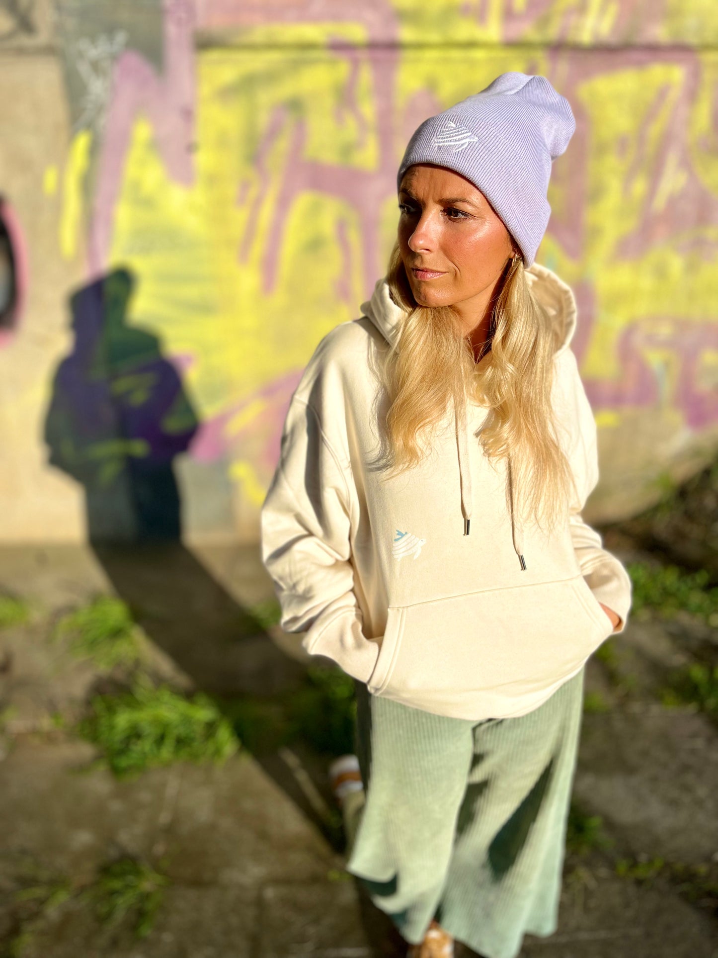 alohema stick - Organic Rib Beanie