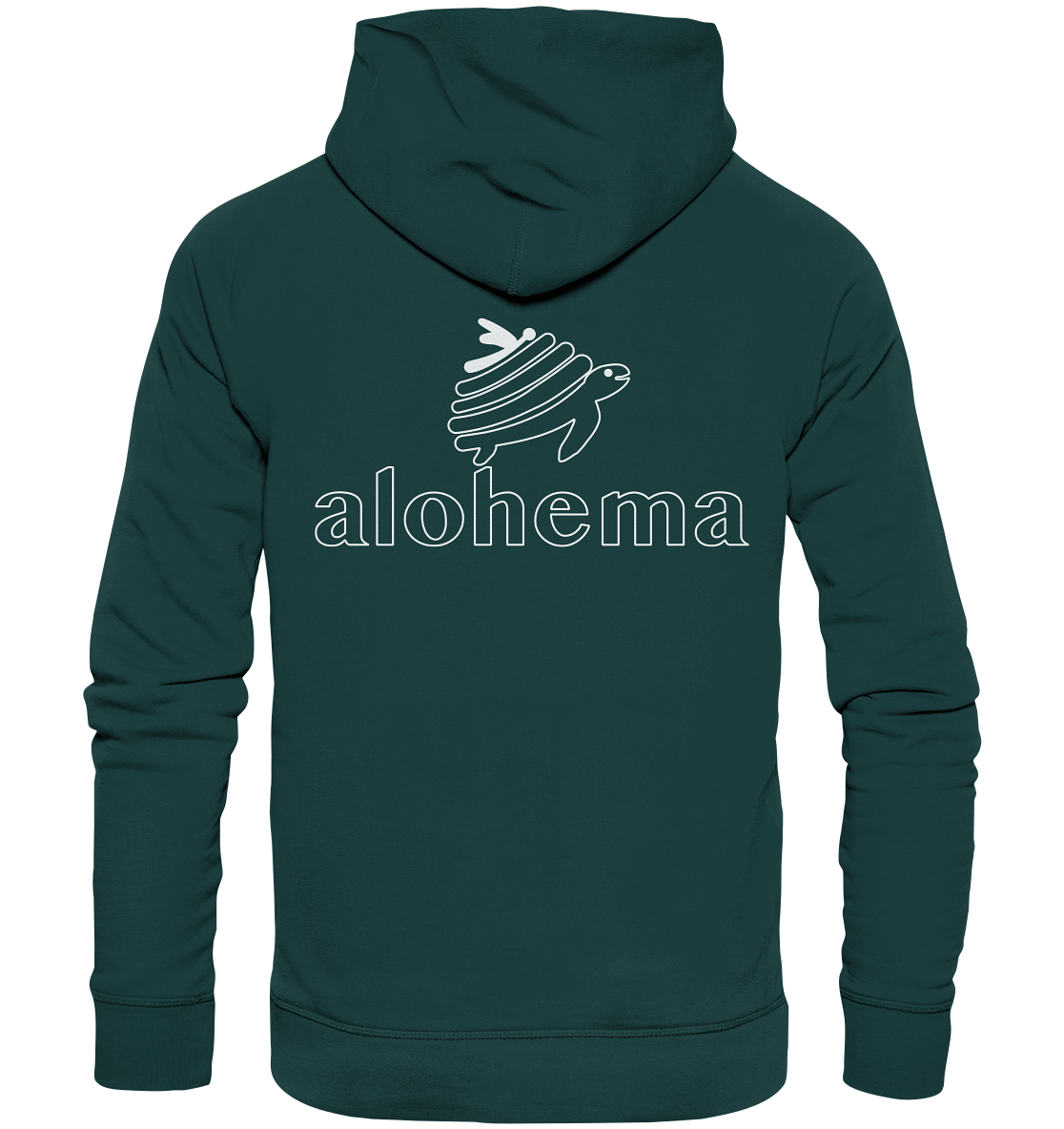 alohema "Doppelt hält besser" Kollektion - Organic Hoodie