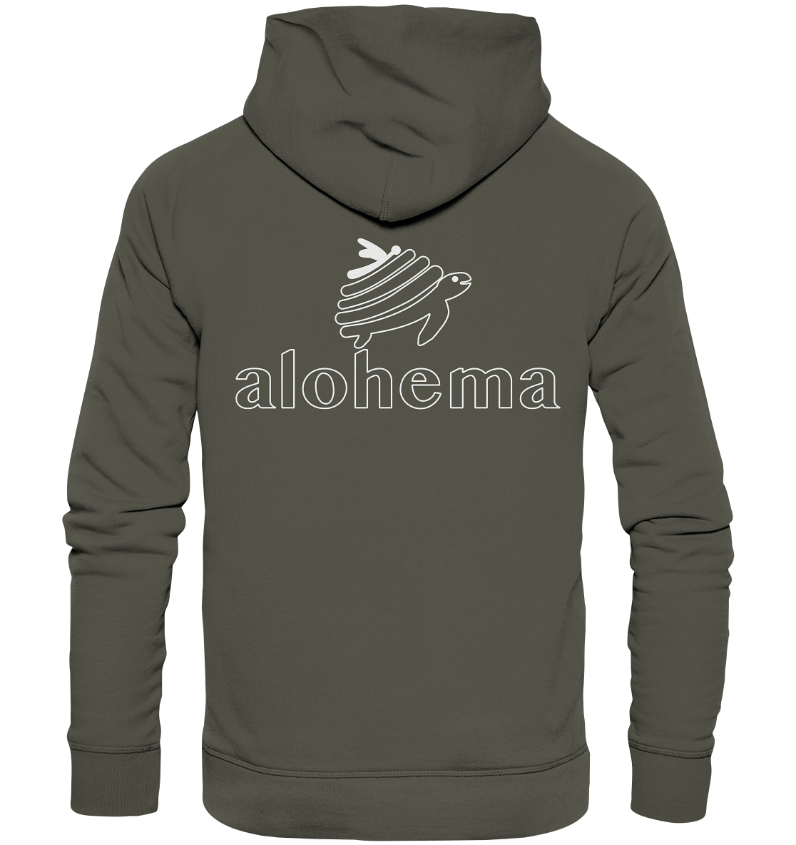 alohema "Doppelt hält besser" Kollektion - Organic Hoodie