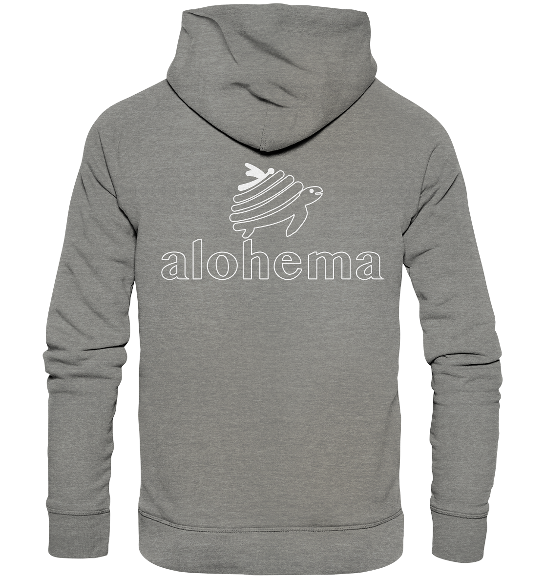 alohema "Doppelt hält besser" Kollektion - Organic Hoodie