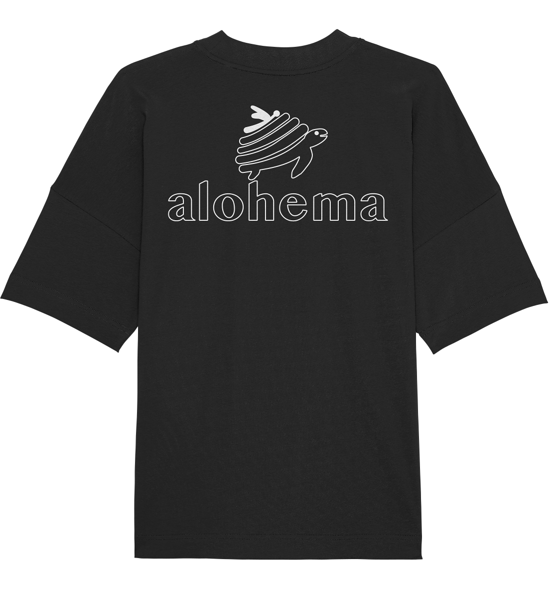 alohema "Doppelt hält besser" Kollektion - Organic Oversize Shirt