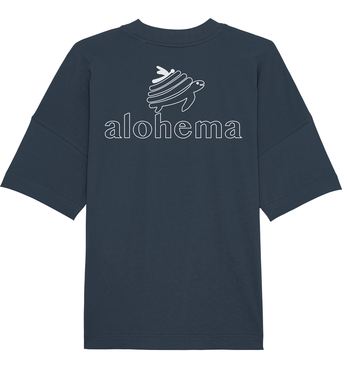 alohema "Doppelt hält besser" Kollektion - Organic Oversize Shirt