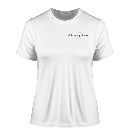 alohema 2 fitness - Fitted Ladies Organic Shirt