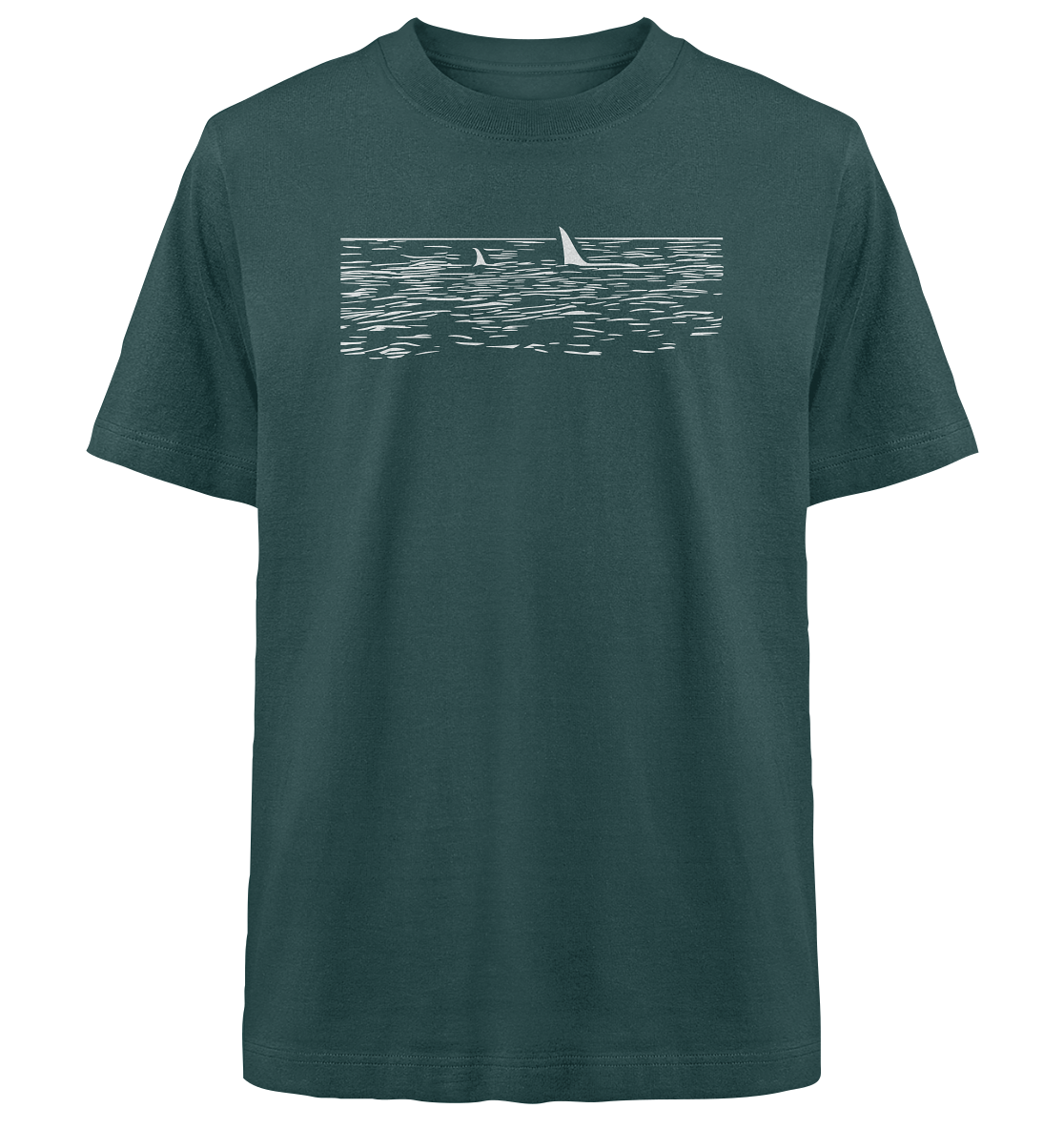 alohema "Ein orca kommt selten allein" - Heavy Oversized Organic Shirt