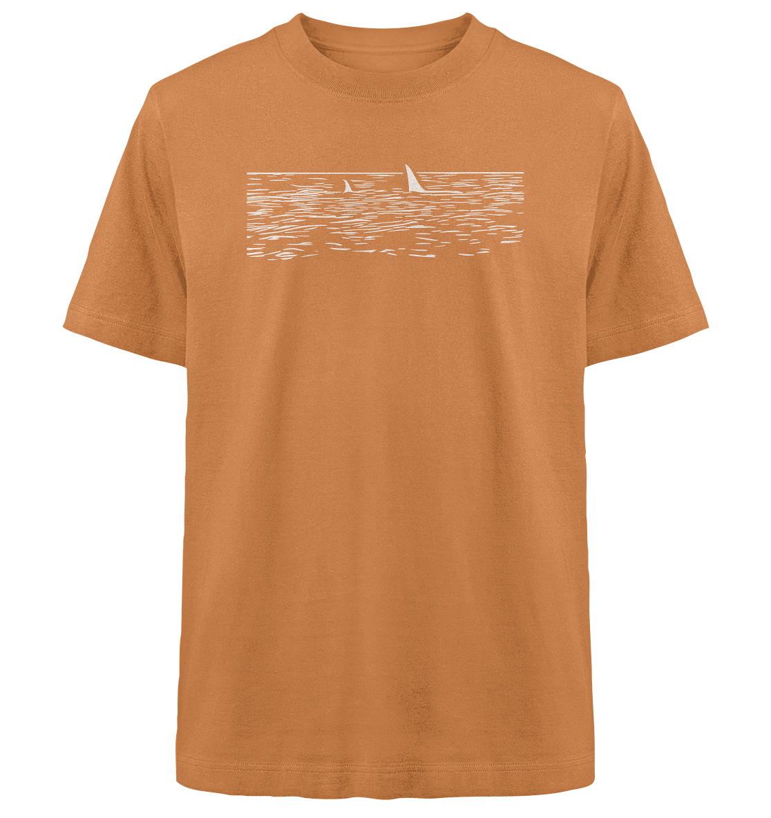 alohema "Ein orca kommt selten allein" - Heavy Oversized Organic Shirt