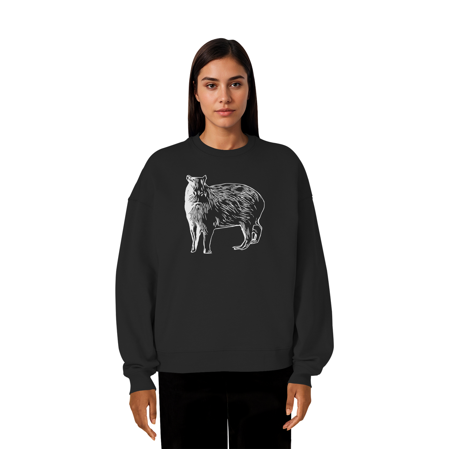 Capybara - Organic Oversize Sweatshirt