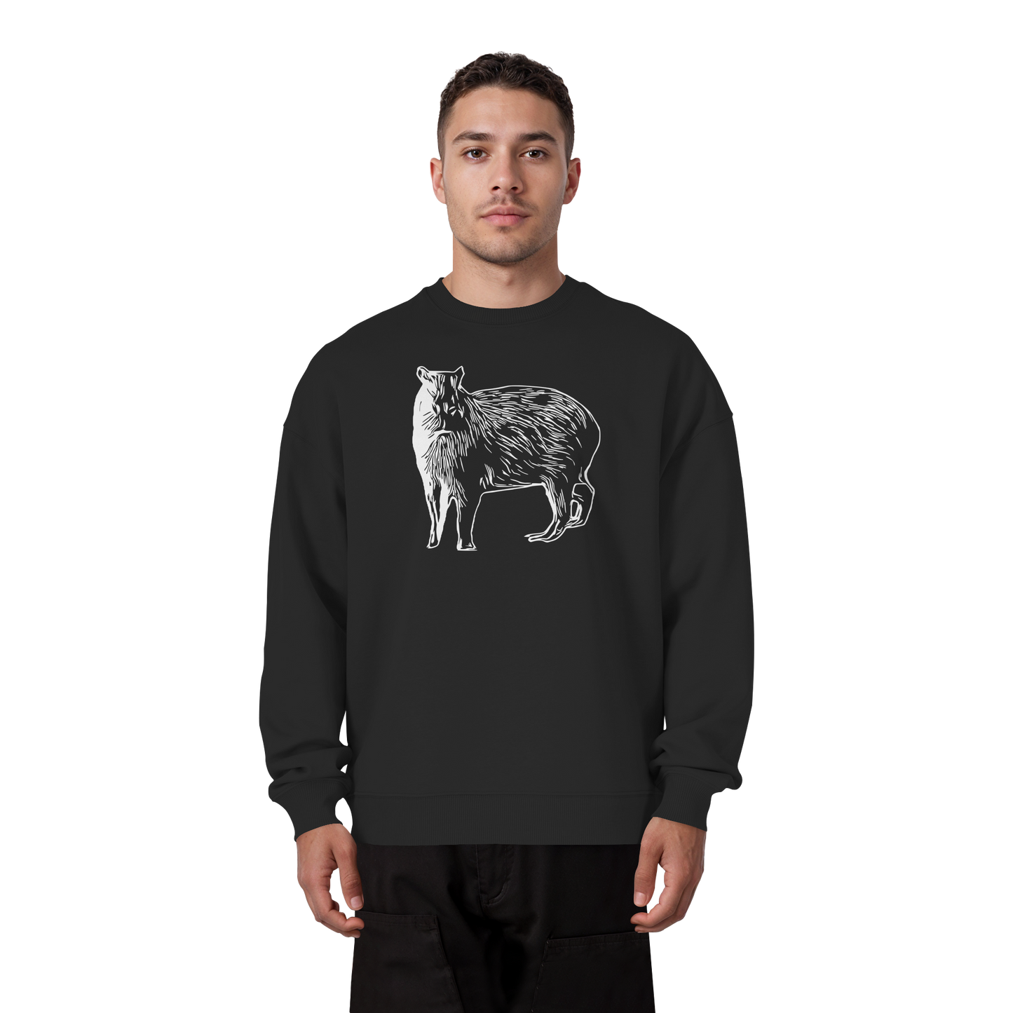 Capybara - Organic Oversize Sweatshirt