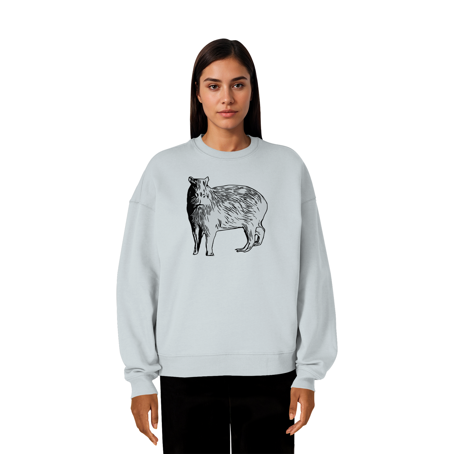 Capybara - Organic Oversize Sweatshirt