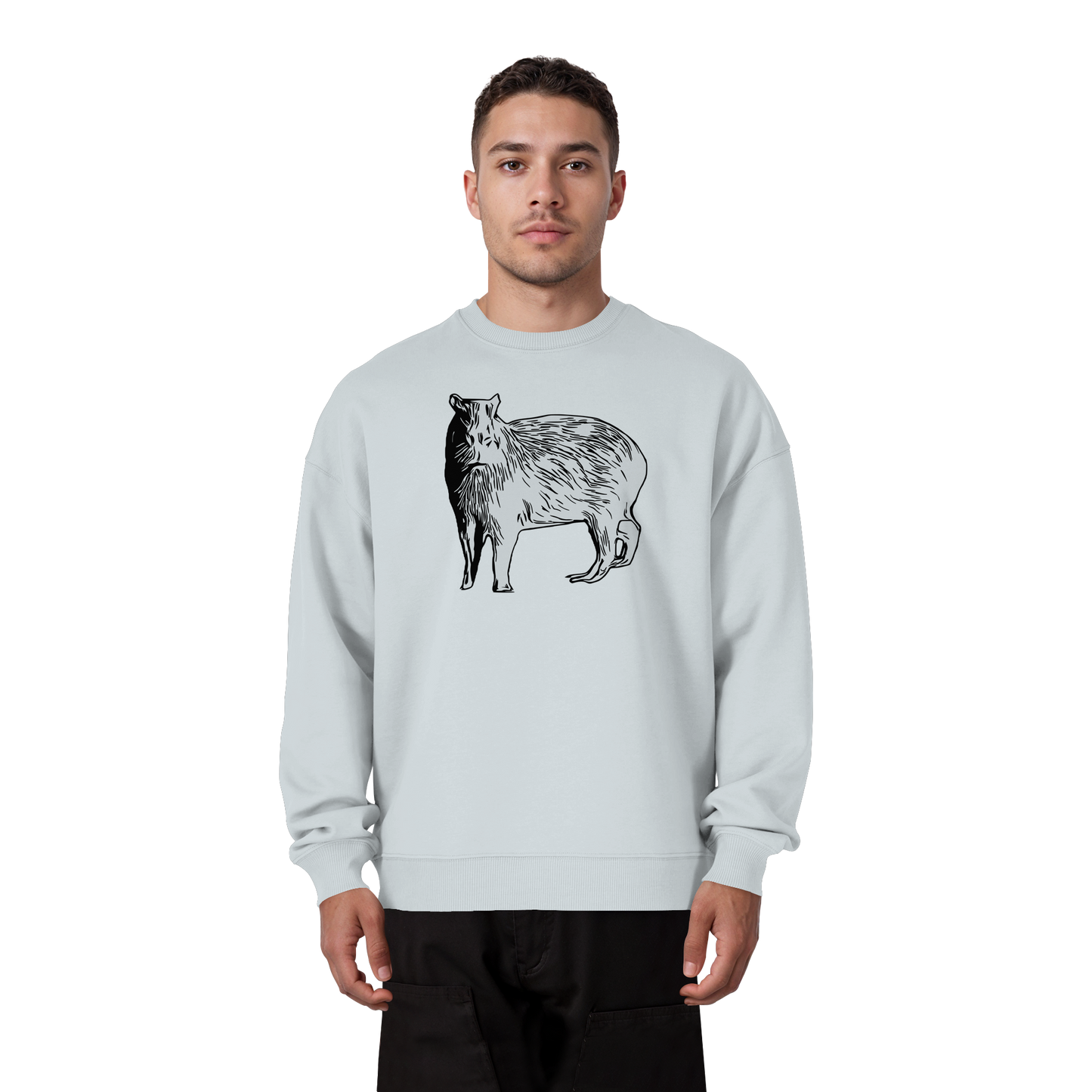 Capybara - Organic Oversize Sweatshirt